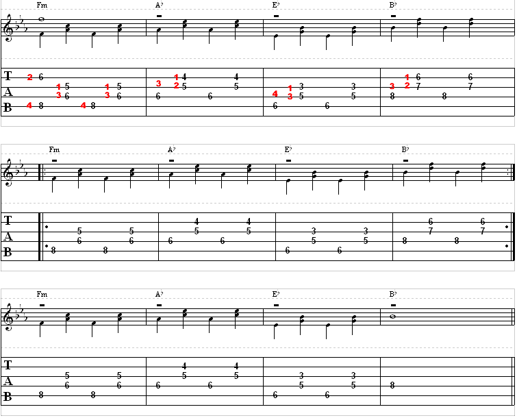 gary jules mad world guitar chords