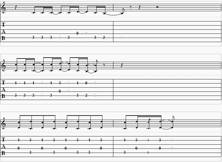 david bowie space oddity guitar tab fingerstyle